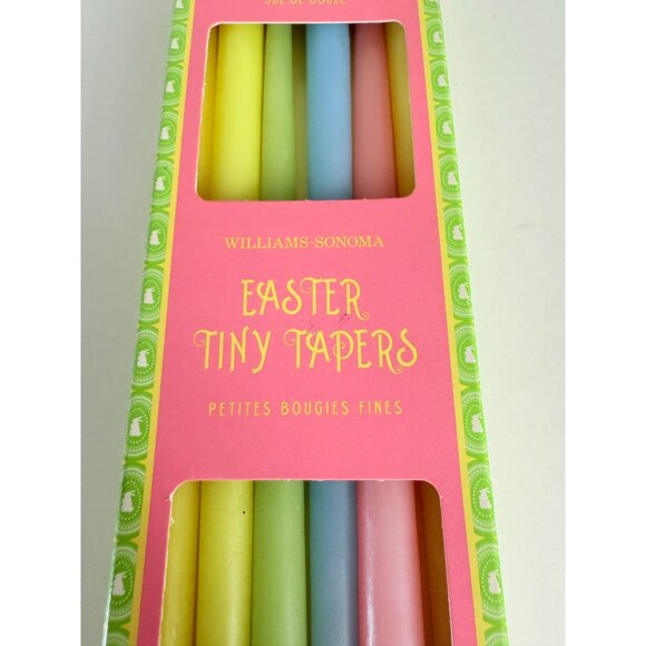 Williams Sonoma Tiny Taper Candles Set of 12 Hand Dipped 10" USA Paraffin Wax - Picture 6 of 7